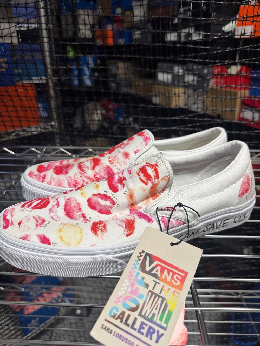 Vans classic slip on x Sara loruss OTW gallery size 9.5 men’s / 11 women’s